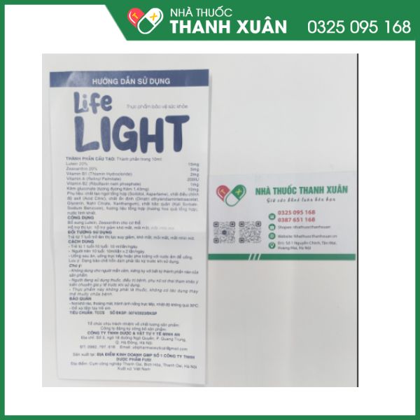 Life Light hỗ trợ thị lực